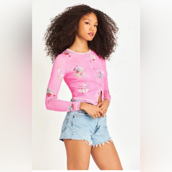 LoveShackFancy Ripa Cardigan - Picture 1 of 11